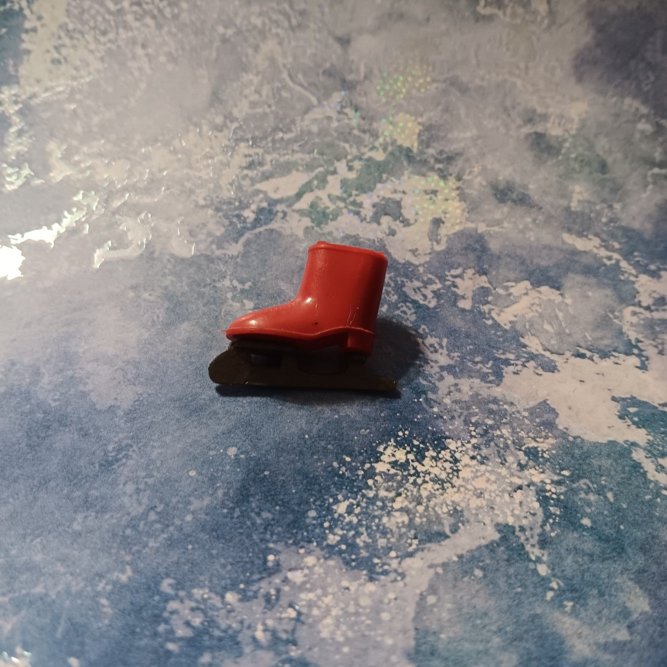 Vintage 1960's Red Ice Skate for Skipper Sized Dolls