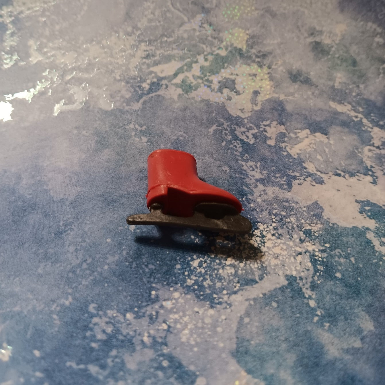 Vintage 1960's Red Ice Skate for Skipper Sized Dolls